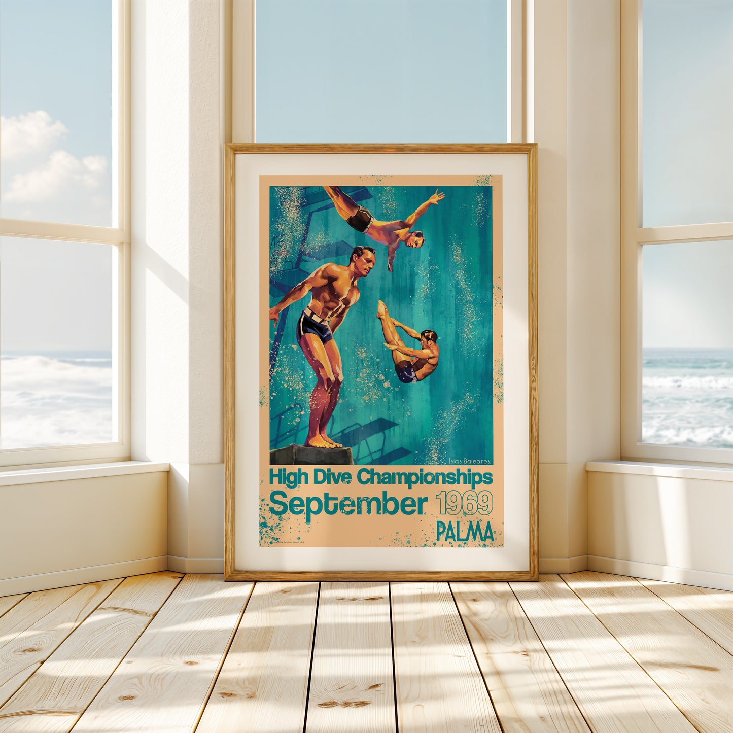 Campeonato de Salto 1969, Palma de Mallorca, Islas Baleares. [Azurre]