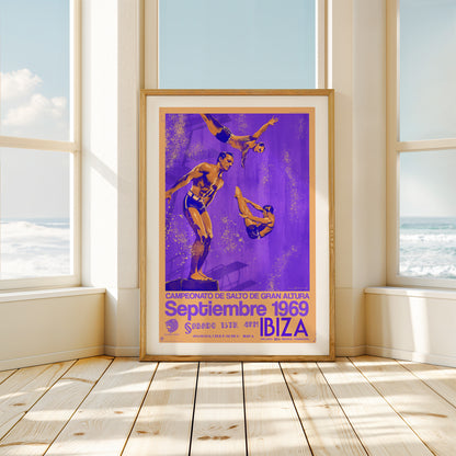 Campeonato de Salto 1969, Ibiza, Islas Baleares. [Purple]