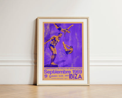 Campeonato de Salto 1969, Ibiza, Islas Baleares. [Purple]