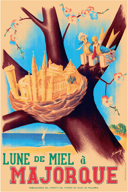 Lune De Miel À Majorque, 1950s.