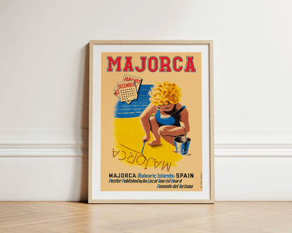 Majorca, For Year Round Sunshine, Balearic Islands, 1960s.
