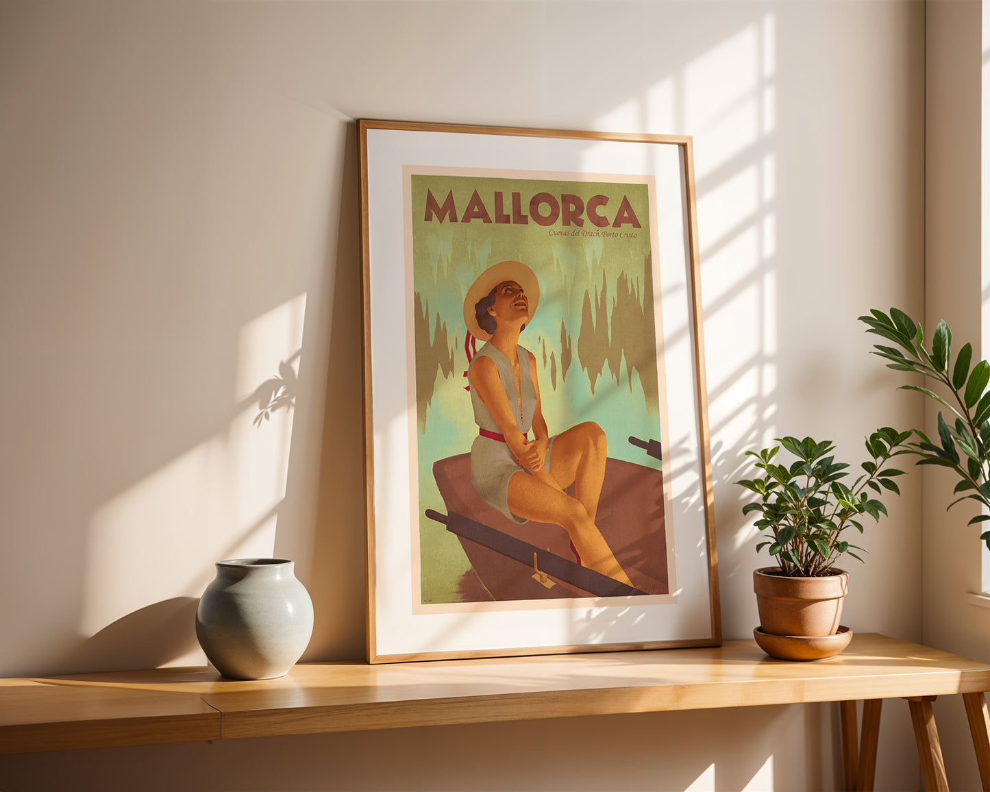 Maria, Cuevas Del Drach, 1950s.