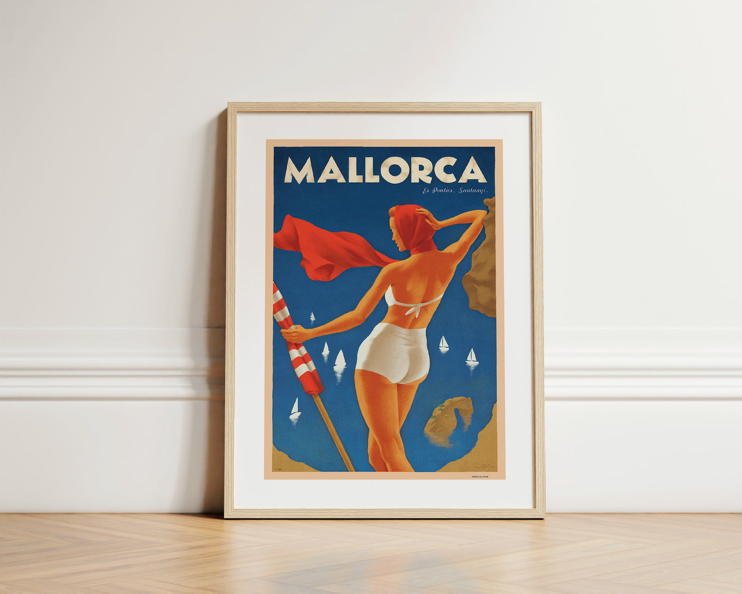 Mia, Es Pontàs, Santanyí, Mallorca, Islas Baleares,1930s.