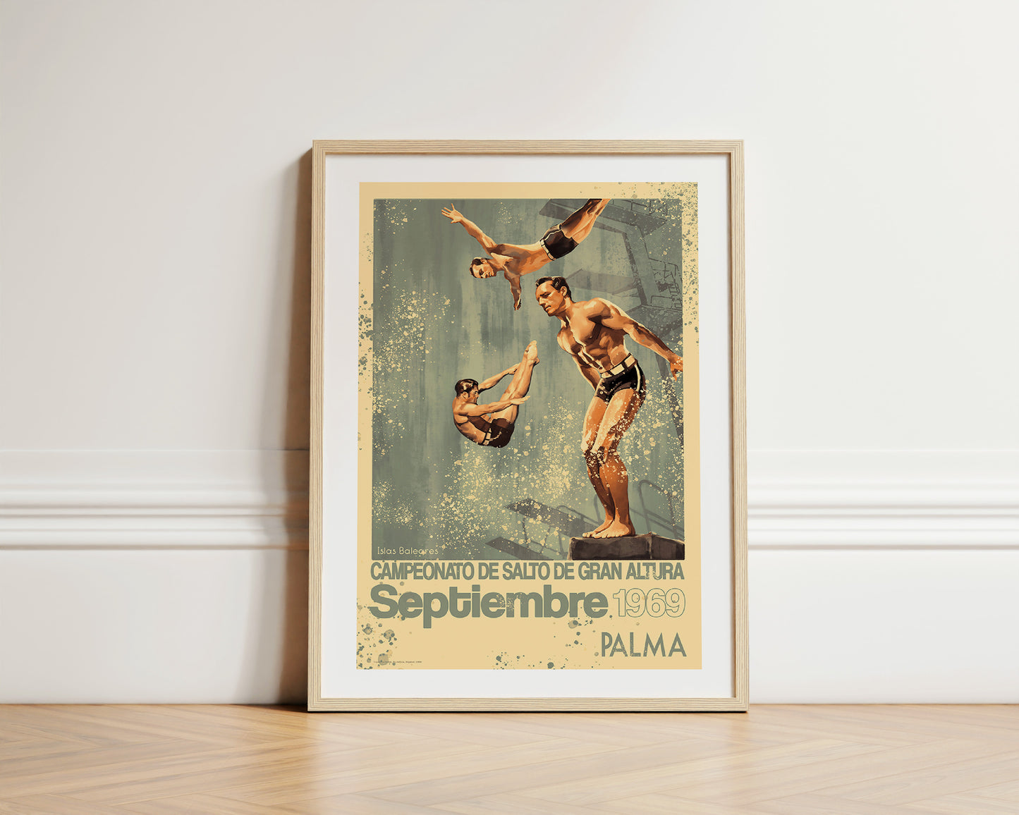 Campeonato de Salto 1969, Palma de Mallorca, Islas Baleares. [Grey]