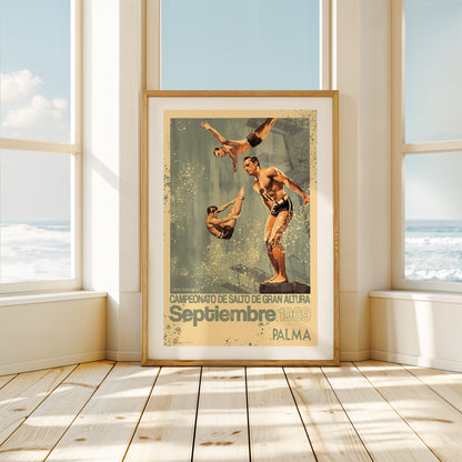 Campeonato de Salto 1969, Palma de Mallorca, Islas Baleares. [Grey]