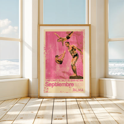 Campeonato de Salto 1969, Palma de Mallorca, Islas Baleares. [Pink]