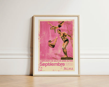 Campeonato de Salto 1969, Palma de Mallorca, Islas Baleares. [Pink]