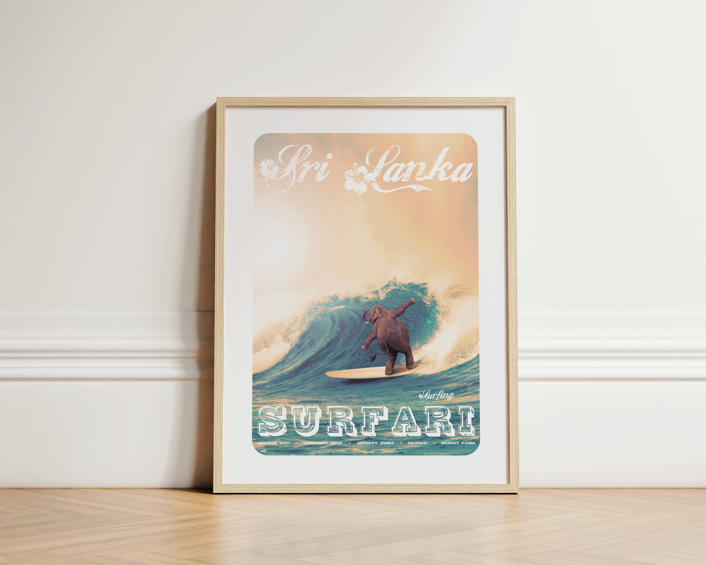 Elephant Surfari, East Coast, 1970s.