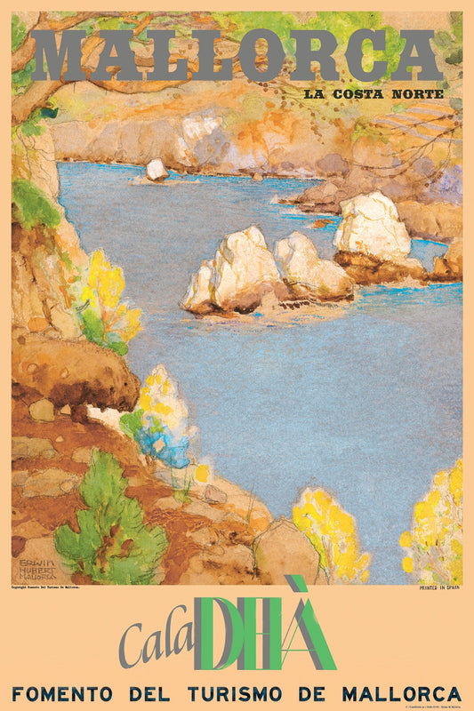 Cala Deia, Sierra de Tramontana, Mallorca, 1920s.