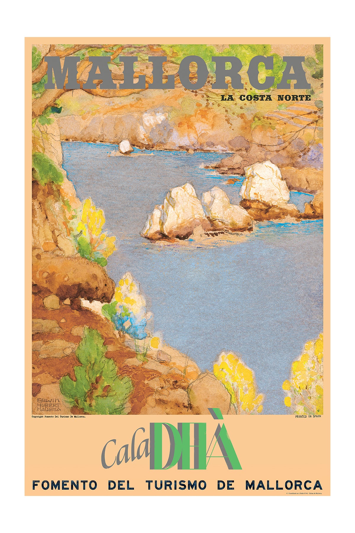 Cala Deia, Sierra de Tramontana, Mallorca, 1920s.