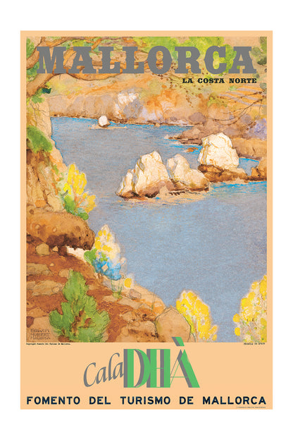Cala Deia, Sierra de Tramontana, Mallorca, 1920s.