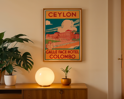 Galle Face Hotel, Colombo, Ceylon, Sri Lanka.