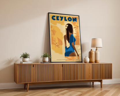 Ceylon (Just After Sunrise) - Nadeeshika, 1950s.