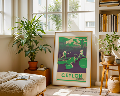 Bad Light - The Esplanade Galle Cricket Club, 1930s.