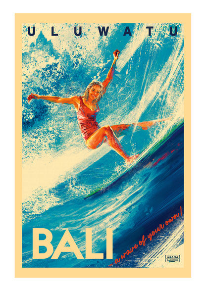 Radical Cutback, Uluwatu, Bali.