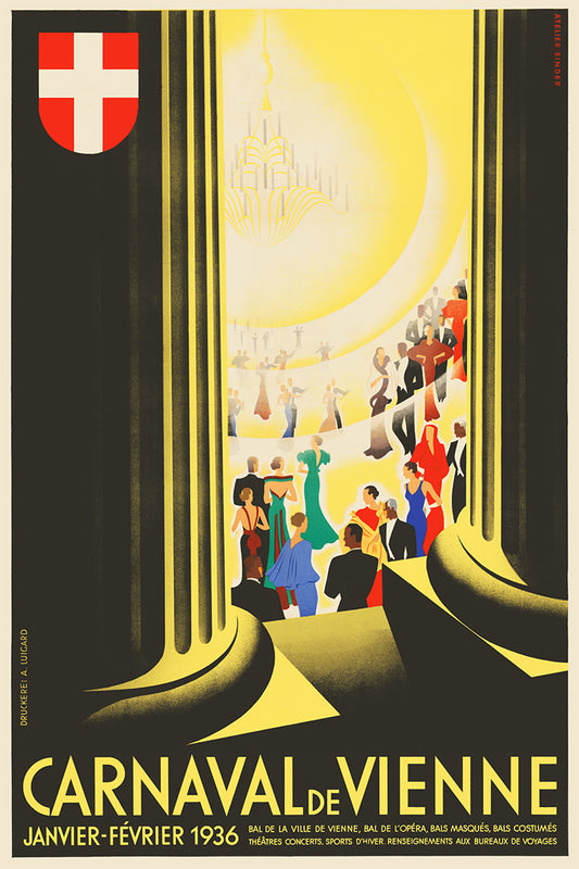 Carnaval de Vienne, Austria, 1936.