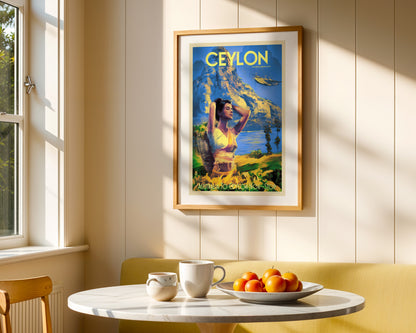 Double Sunrise, Ceylon, 1940s.