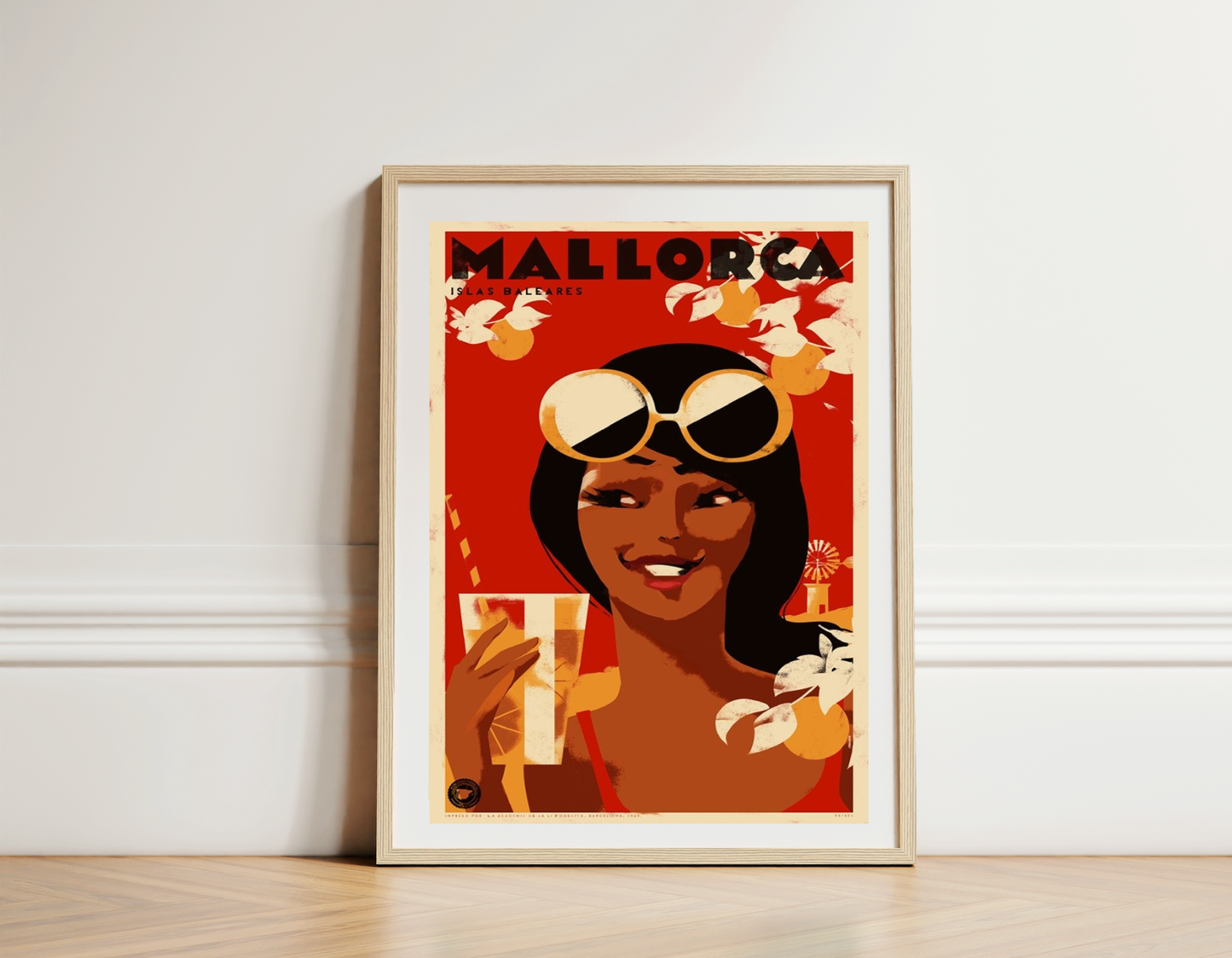 Molinos Y Naranjos, En Route From Soller To Es Trenc, 1960s.