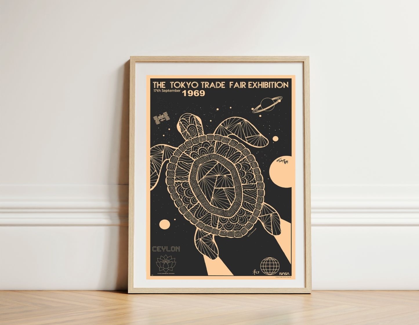 Astro-Turtle, Ceylon, Tokyo Trade Fair 1969.