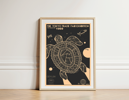 Astro-Turtle, Ceylon, Tokyo Trade Fair 1969.