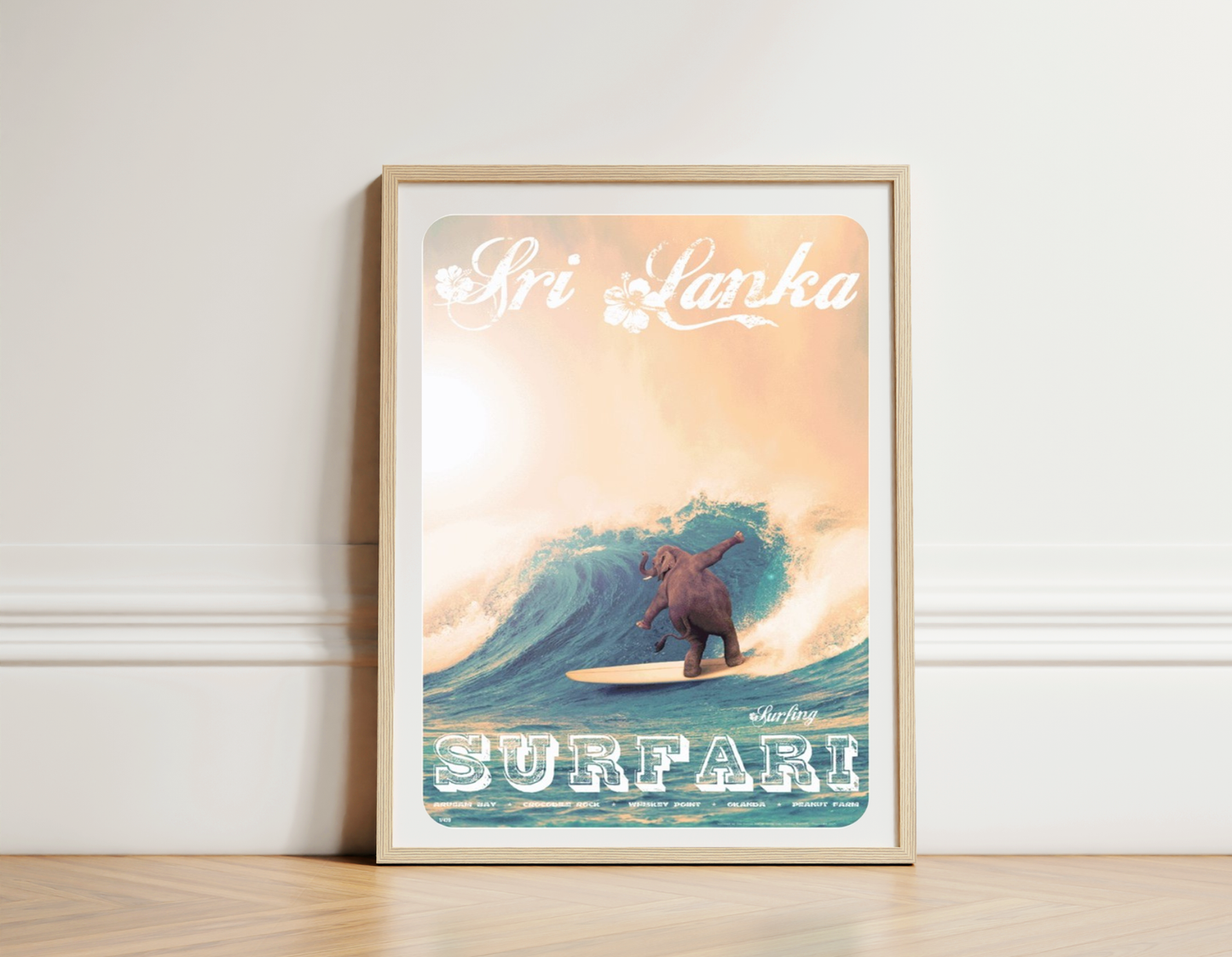 Elephant Surfari, East Coast, 1970s.