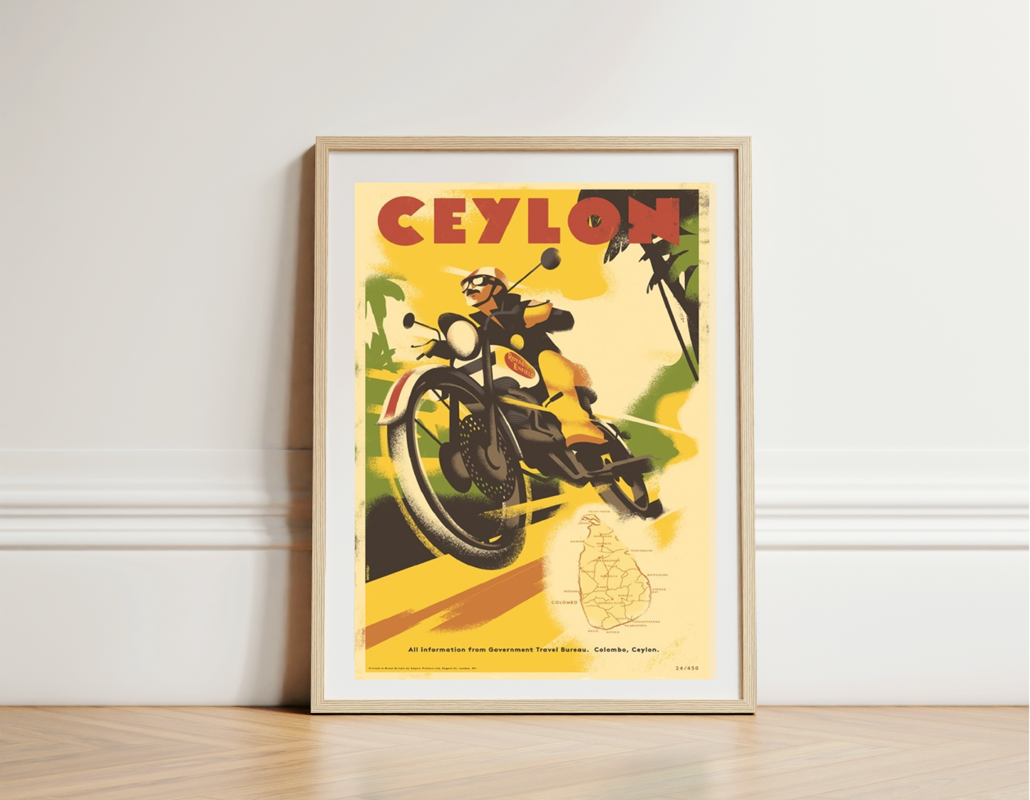 Ceylon, Enfield Ride, Island-Wide, 1950s.