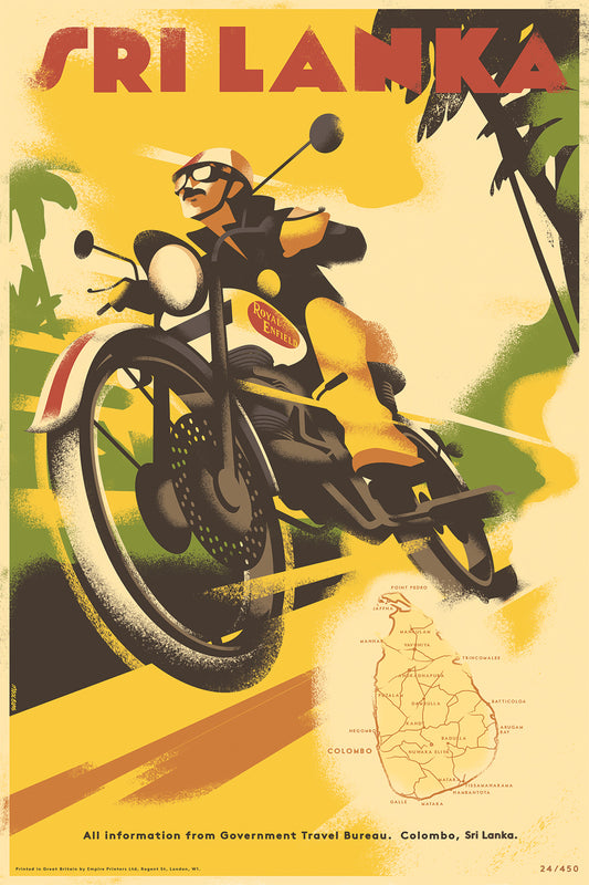 Sri Lanka, Enfield Ride, Island-Wide.