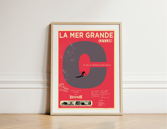 La Mer Grande, Ceylon, Sri Lanka. [Surf The Big C]