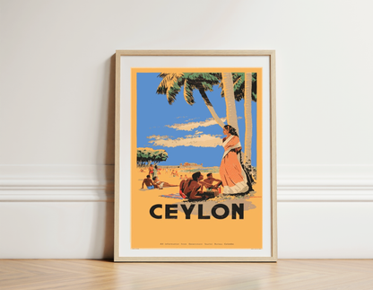 Mount Lavinia Beach, Ceylon, 1948.