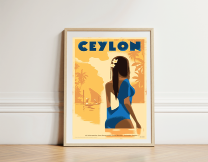 Ceylon (Just After Sunrise) - Nadeeshika, 1950s.