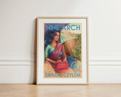 "Explore Ceylon", Nine Arch Bridge.