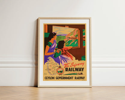 The Safeway Railway, Colombo Fort to Kandy, Ella and Badulla Via the Podi Manike, 1948.