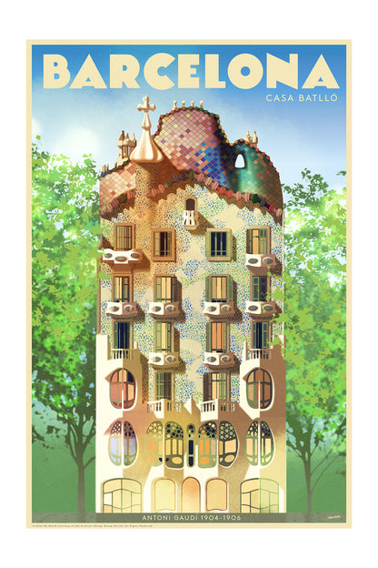 Casa Batlló, Barcelona. [Spring]