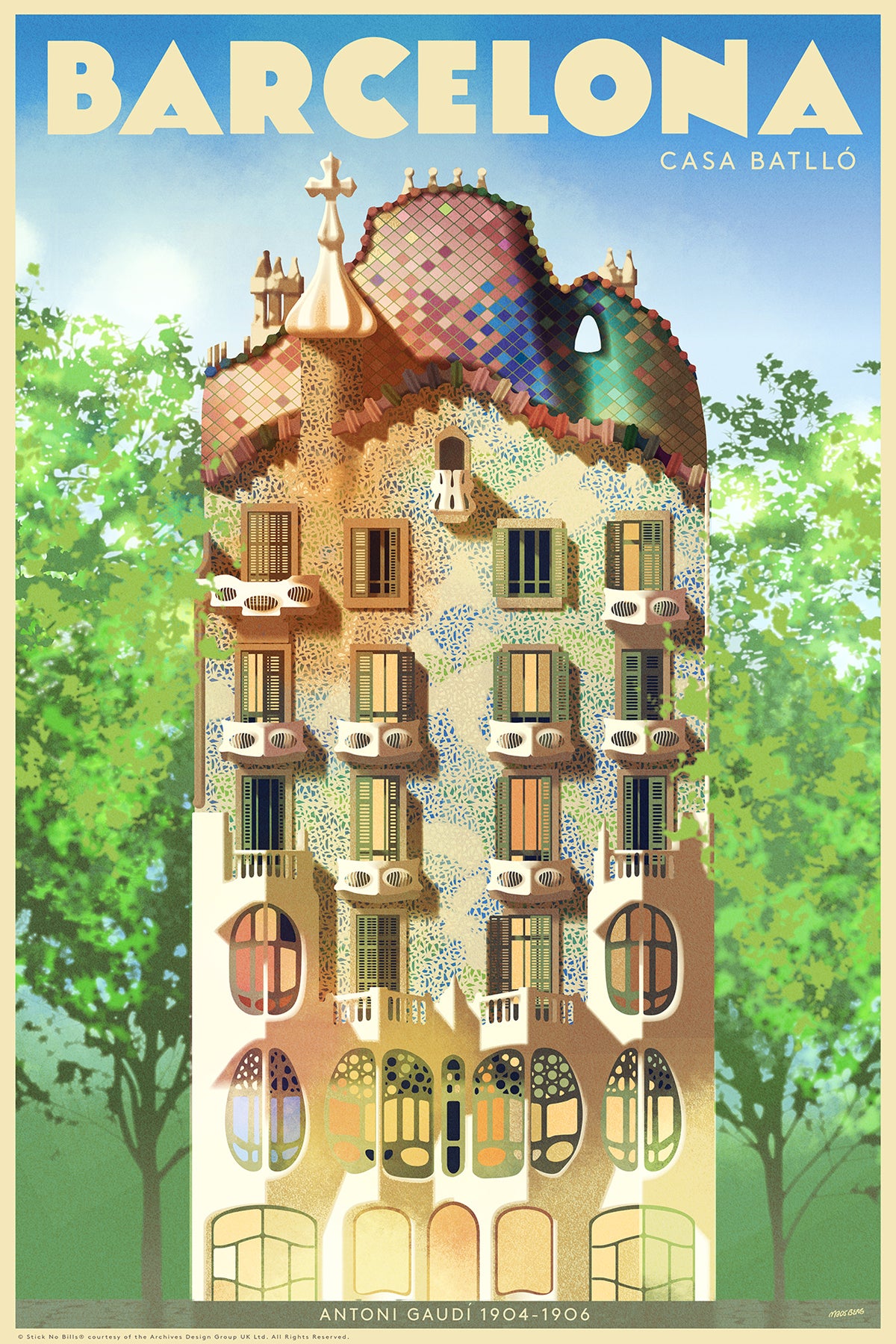 Casa Batlló, Barcelona. [Spring]