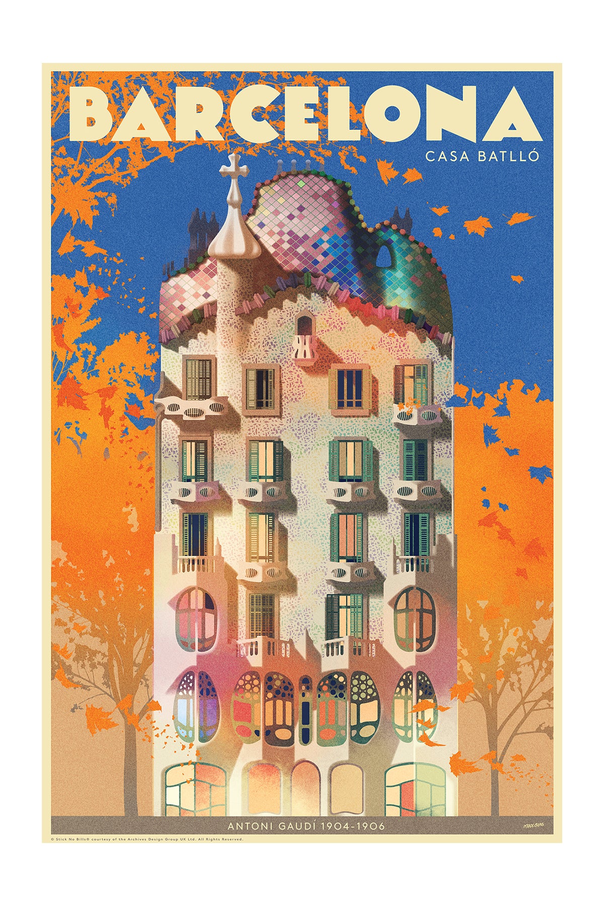 Casa Batlló, Barcelona. [Autumn] – Stick No Bills