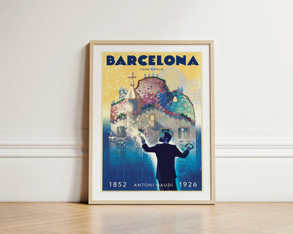 Gaudi Centenary 1852-1926, Casa Batlló, Barcelona.