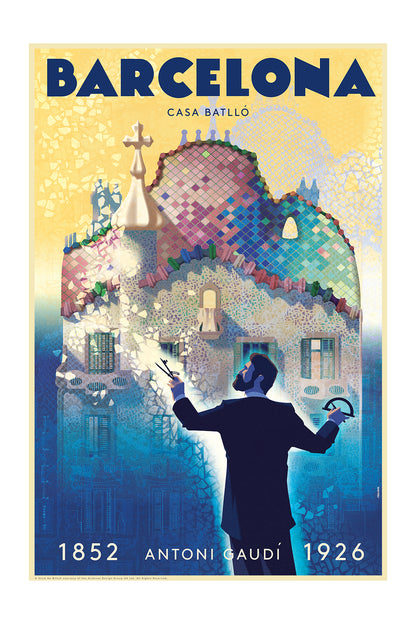 Gaudi Centenary 1852-1926, Casa Batlló, Barcelona.