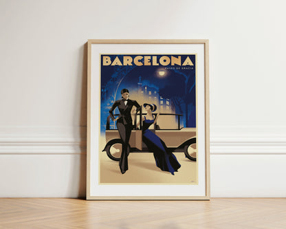 "Bona Nit", Paseo de Gracia, Barcelona.