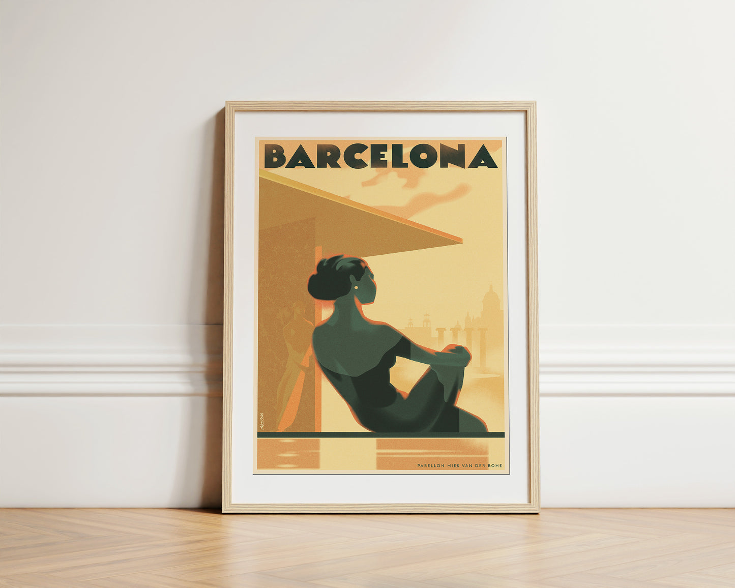 La Hora Dorada, Pabellón Mies Van Der Rohe, Barcelona.