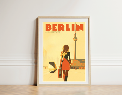 Alexa in Alexanderplatz, Berlin, Germany. [S-Bahn & TV Tower]