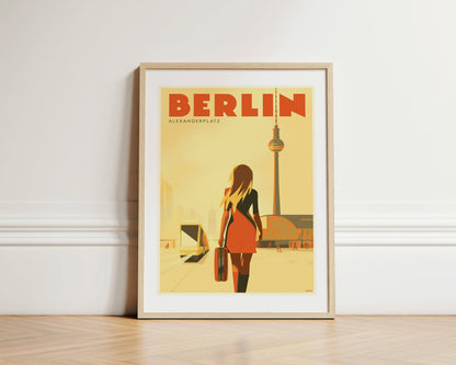 Alexa in Alexanderplatz, Berlin, Germany. [S-Bahn & TV Tower]