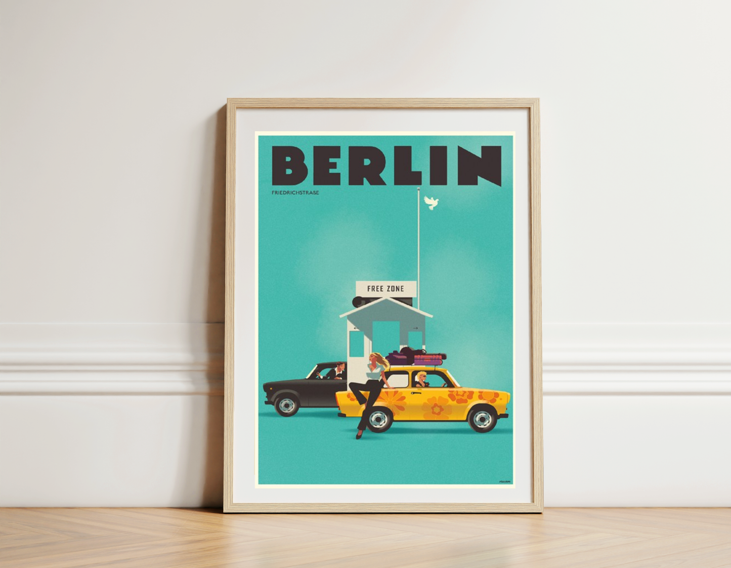 Freezone, Berlin 1990, Germany.