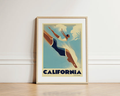 Twin Dive, California, USA.