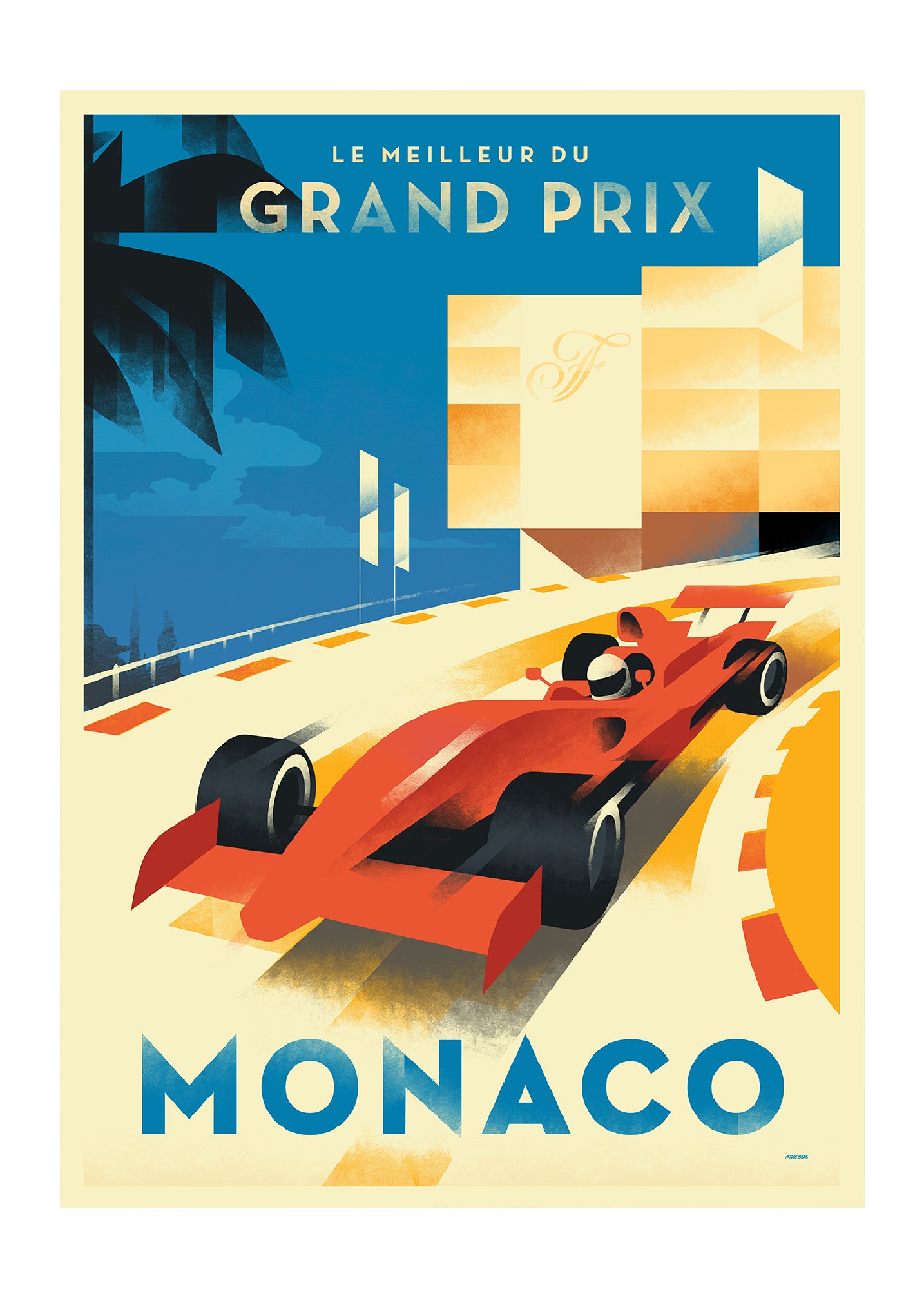 Monaco Gran Prix F1.