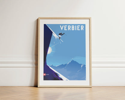 Verbier, Switzerland. [Ski Jumping]