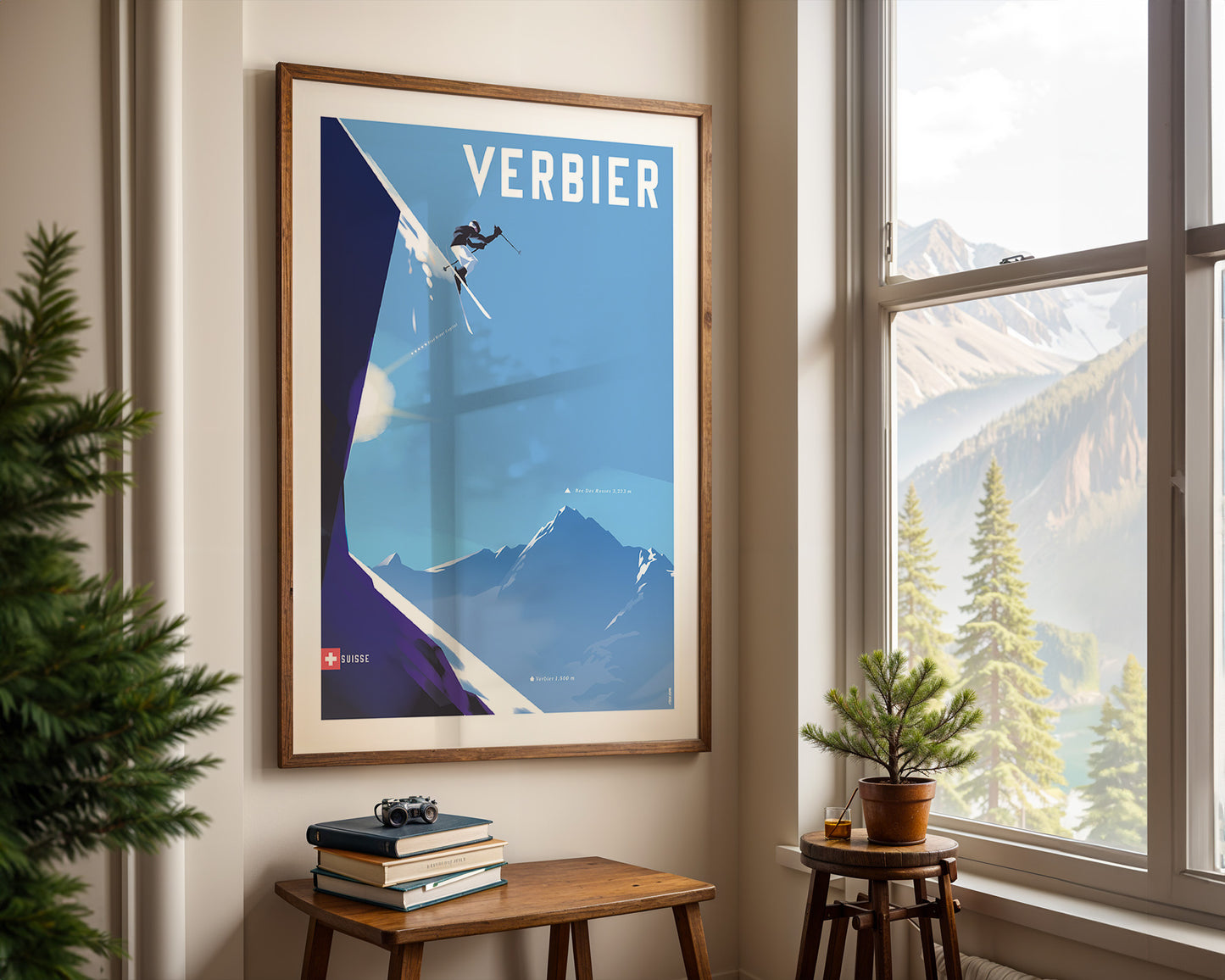 Verbier, Switzerland. [Ski Jumping]