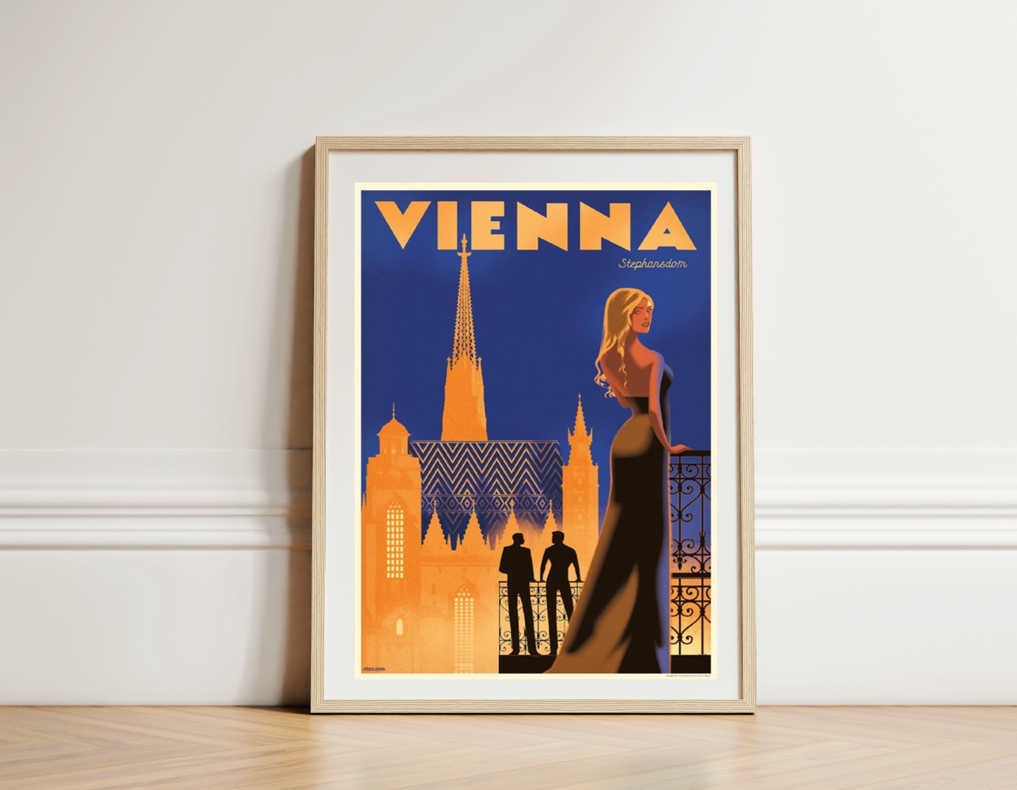 Good Night, Stephansdom, Vienna, Austria. [Lilli]