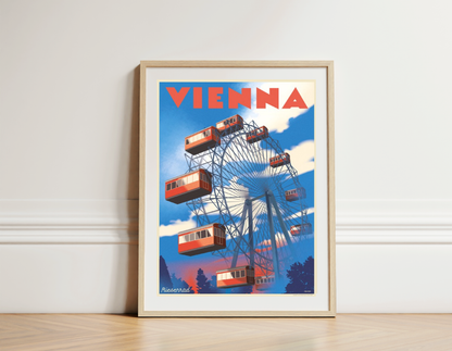 Riesenrad, Prater, Vienna, Austria.