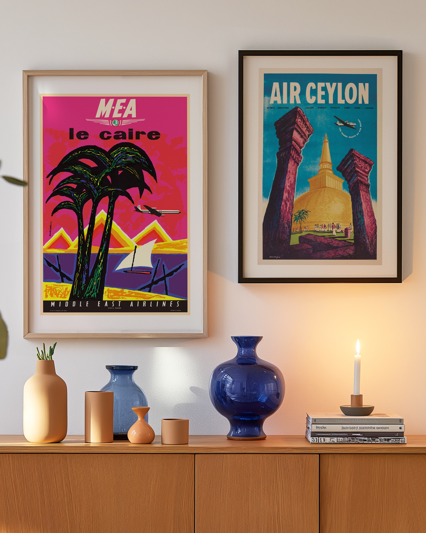 Ruwanwelisaya Stupa, (Est. 140 B.C.). Anuradhapura Via Air Ceylon.