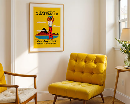 Guatemala, Pan American, 1950s. [Atitlàn]